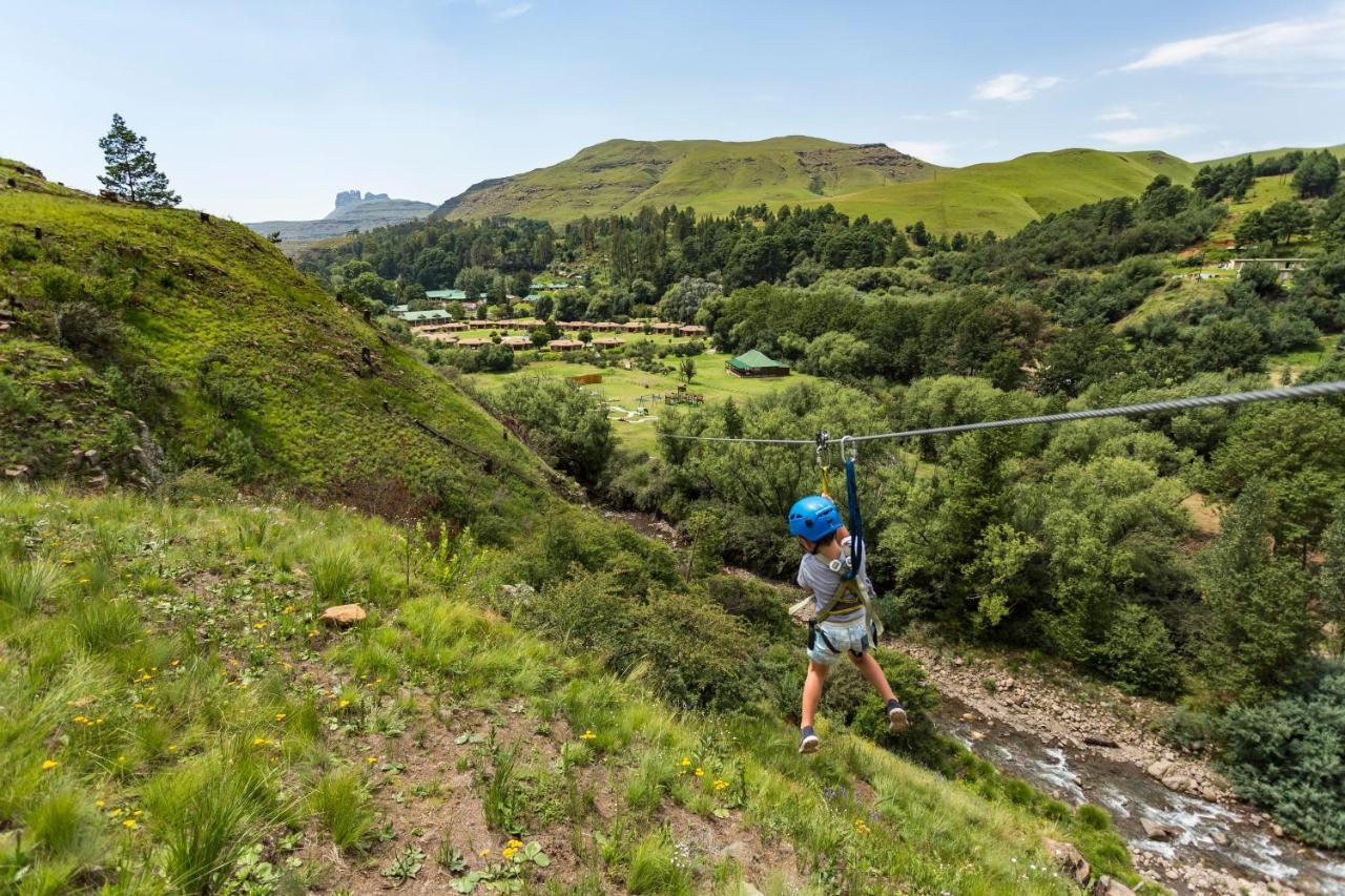 Gooderson Leisure Riverbend Chalets Self Catering And Timeshare Gold Crown Resort Drakensberg Garden Buitenkant foto
