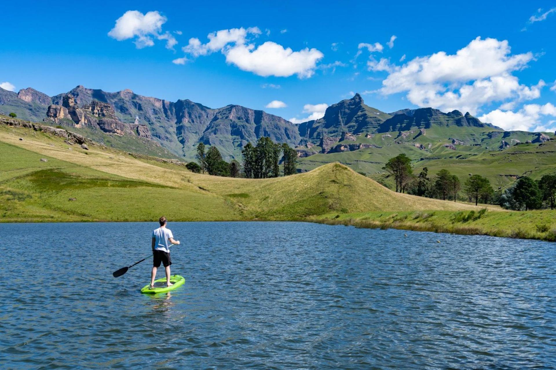 Gooderson Leisure Riverbend Chalets Self Catering And Timeshare Gold Crown Resort Drakensberg Garden Buitenkant foto